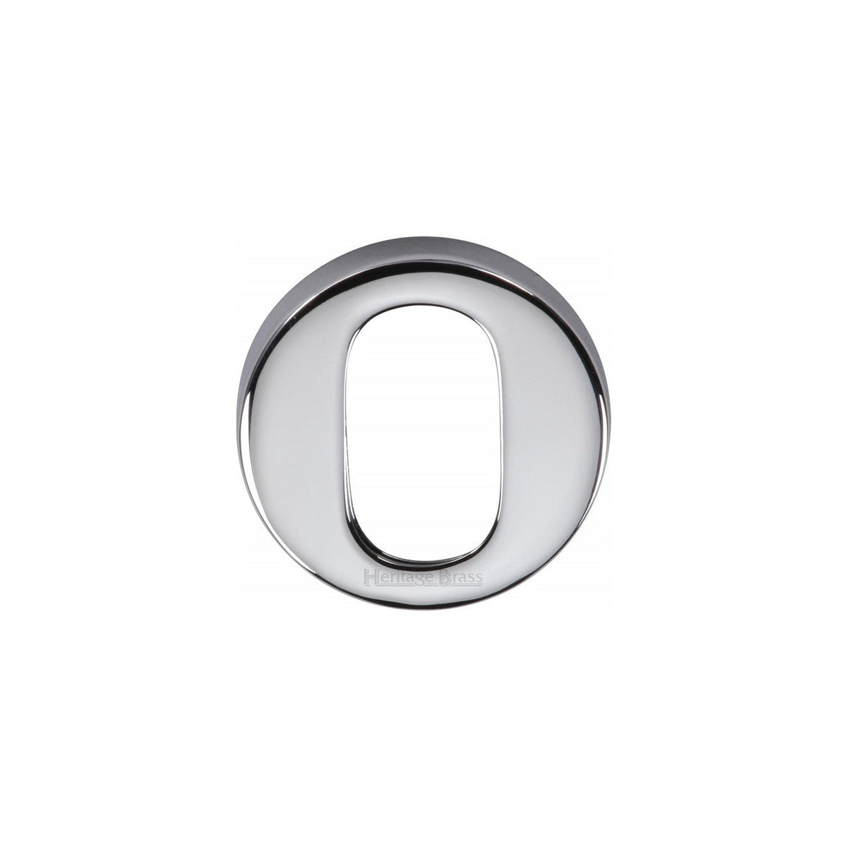 Oval Profile Cylinder Escutcheon Round - V4009 by M Marcus - Heritage Brass