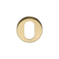 Oval Profile Cylinder Escutcheon Round - V4009 by M Marcus - Heritage Brass