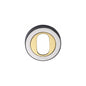 Oval Profile Cylinder Escutcheon Round - V4010 by M Marcus - Heritage Brass