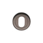 Oval Profile Cylinder Escutcheon Round - V4010 by M Marcus - Heritage Brass
