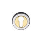 Euro Profile Cylinder Escutcheon Round - V4020 by M Marcus - Heritage Brass