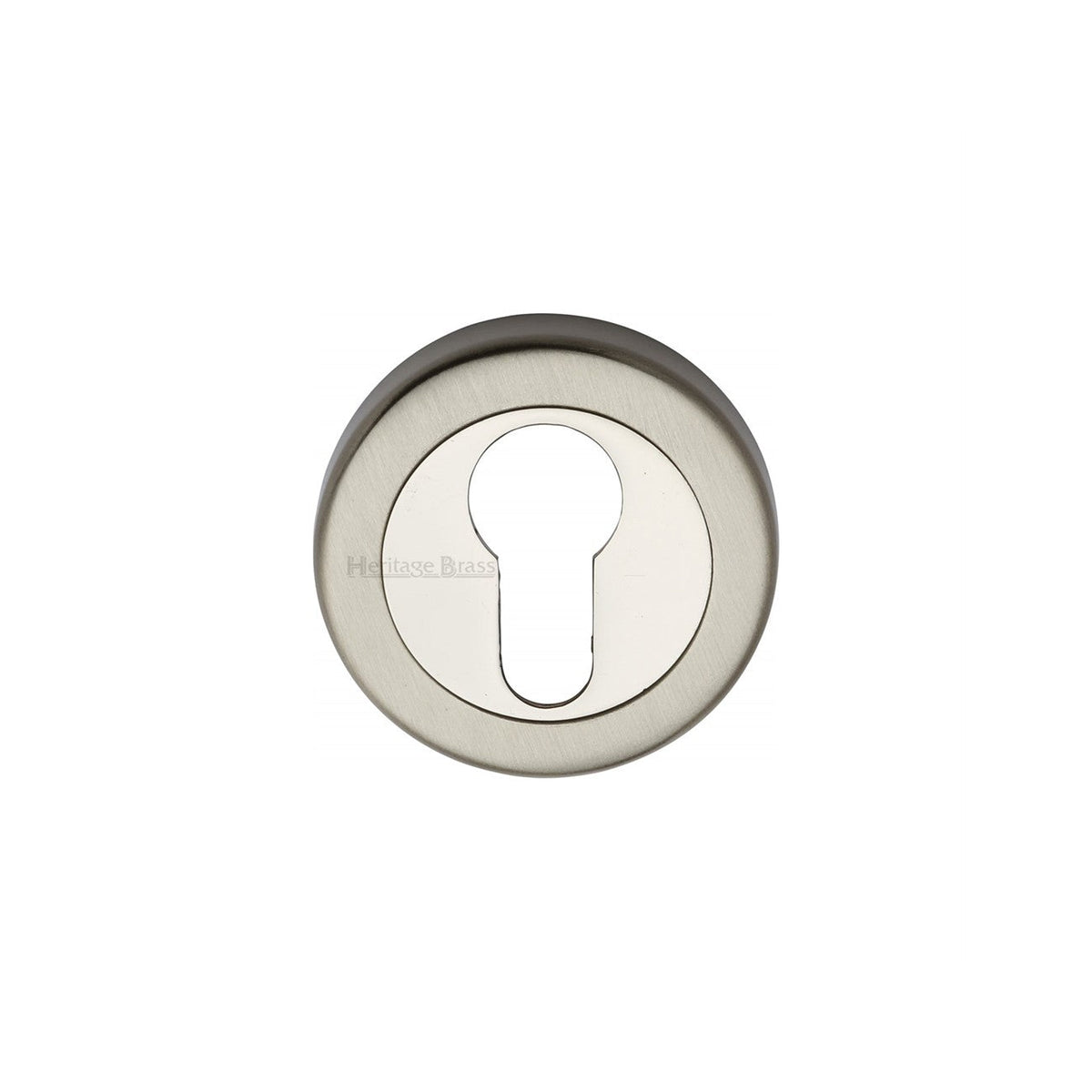 Euro Profile Cylinder Escutcheon Round - V4020 by M Marcus - Heritage Brass