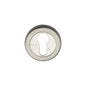 Euro Profile Cylinder Escutcheon Round - V4020 by M Marcus - Heritage Brass