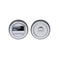Round Bathroom Turn & Release - V4035 by M Marcus - Heritage Brass