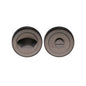 Round Bathroom Turn & Release - V4043 by M Marcus - Heritage Brass