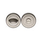 Round Bathroom Turn & Release - V4043 by M Marcus - Heritage Brass