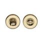 Round Bathroom Turn & Release - V4049 by M Marcus - Heritage Brass