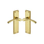 Sophia Door Handle on Plate by M Marcus - Heritage Brass