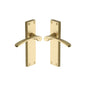 Sophia Door Handle on Plate by M Marcus - Heritage Brass