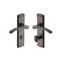 Sophia Door Handle on Plate by M Marcus - Heritage Brass
