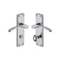 Sophia Door Handle on Plate by M Marcus - Heritage Brass