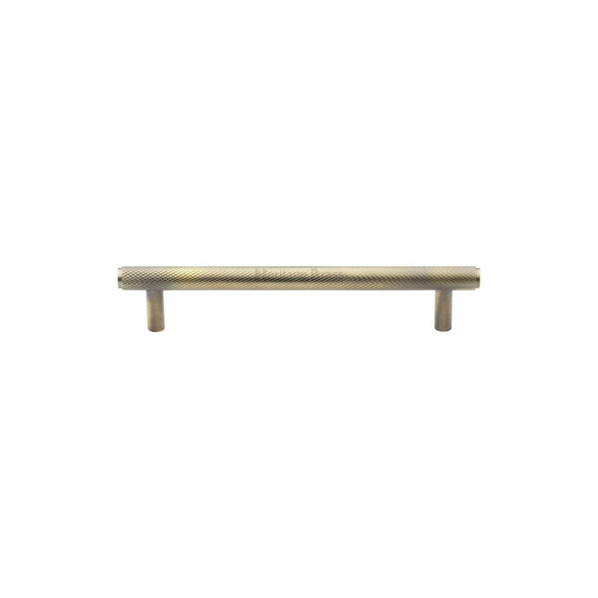 Knurled Cabinet Pull Handle by M Marcus - Heritage Brass