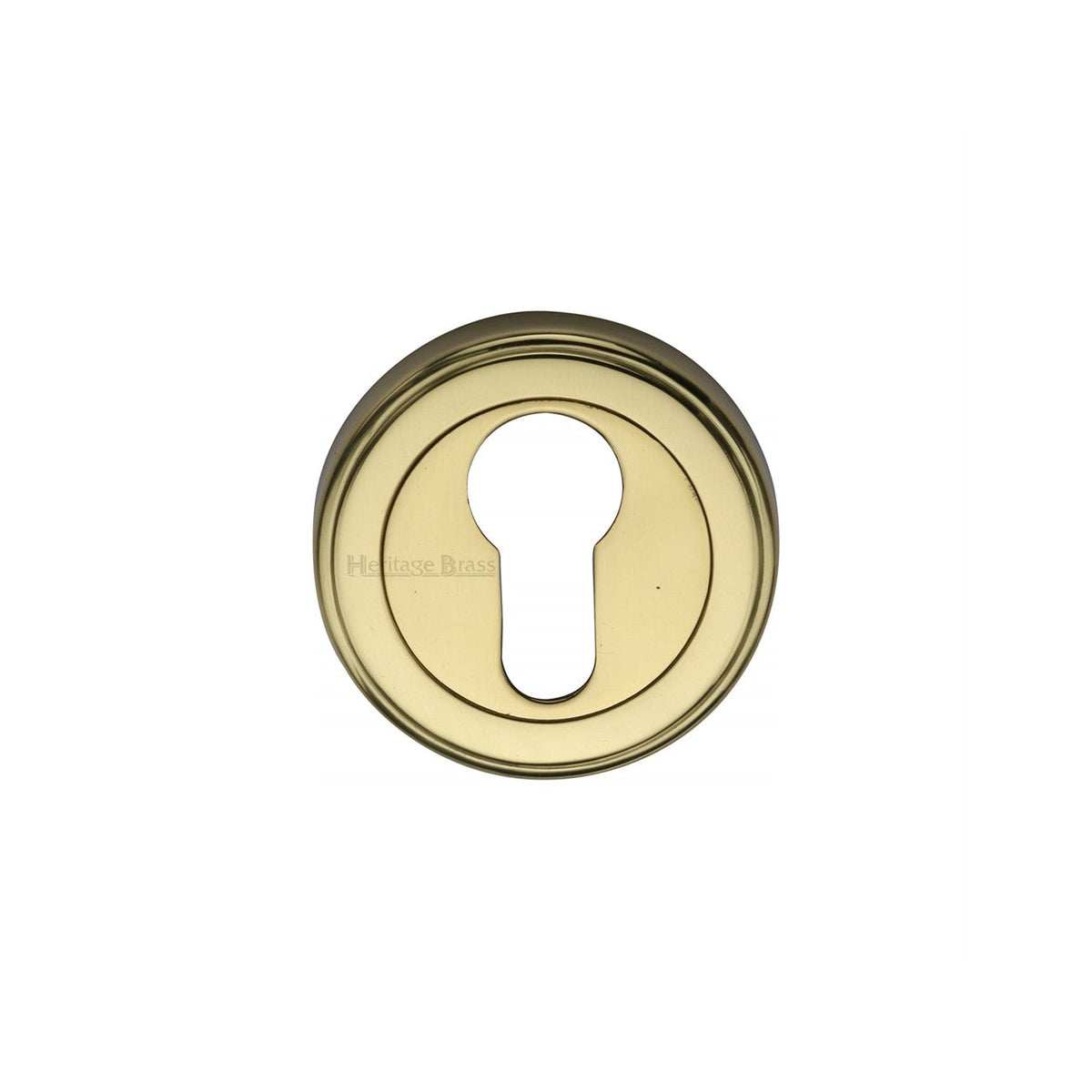 Euro Profile Cylinder Escutcheon Round - V5020 by M Marcus - Heritage Brass