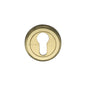 Euro Profile Cylinder Escutcheon Round - V5020 by M Marcus - Heritage Brass