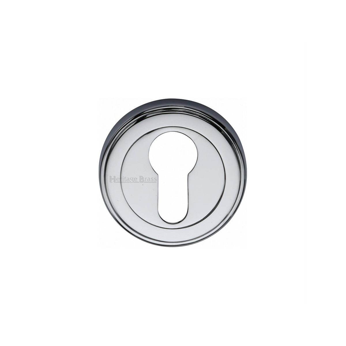 Euro Profile Cylinder Escutcheon Round - V5020 by M Marcus - Heritage Brass