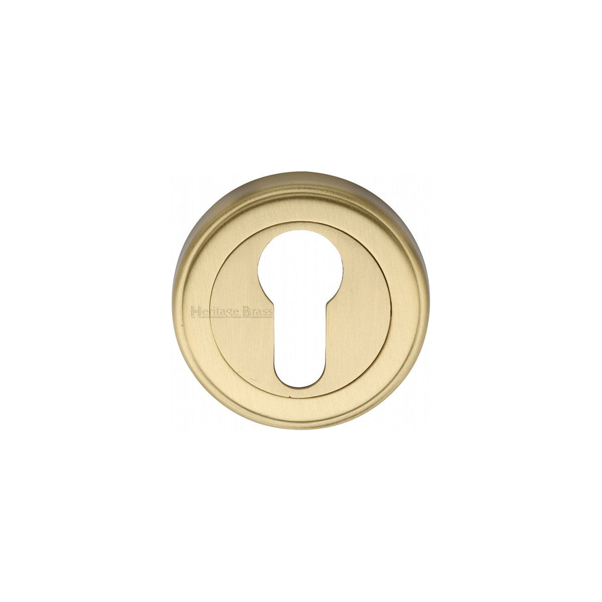 Euro Profile Cylinder Escutcheon Round - V5020 by M Marcus - Heritage Brass