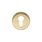Euro Profile Cylinder Escutcheon Round - V5020 by M Marcus - Heritage Brass