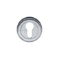 Euro Profile Cylinder Escutcheon Round - V5020 by M Marcus - Heritage Brass