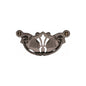Ornate Cabinet Drop Pull by M Marcus - Heritage Brass