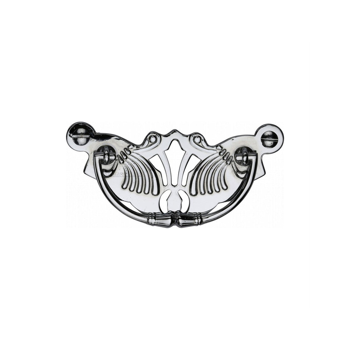 Ornate Cabinet Drop Pull by M Marcus - Heritage Brass
