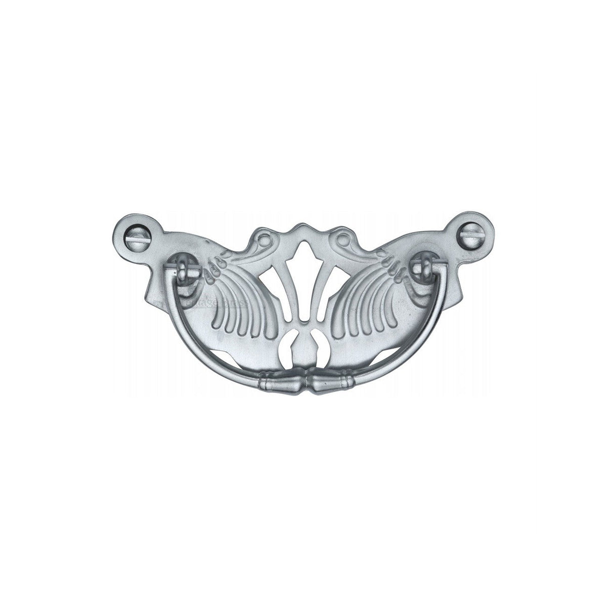 Ornate Cabinet Drop Pull by M Marcus - Heritage Brass