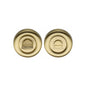 Round Bathroom Turn & Release - V6720 by M Marcus - Heritage Brass