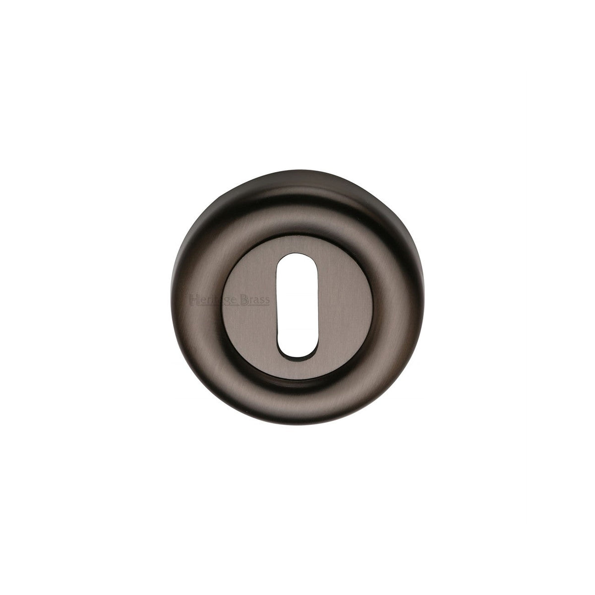 Standard Key Escutcheon Round - V6722 by M Marcus - Heritage Brass