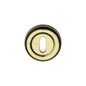 Standard Key Escutcheon Round - V6722 by M Marcus - Heritage Brass
