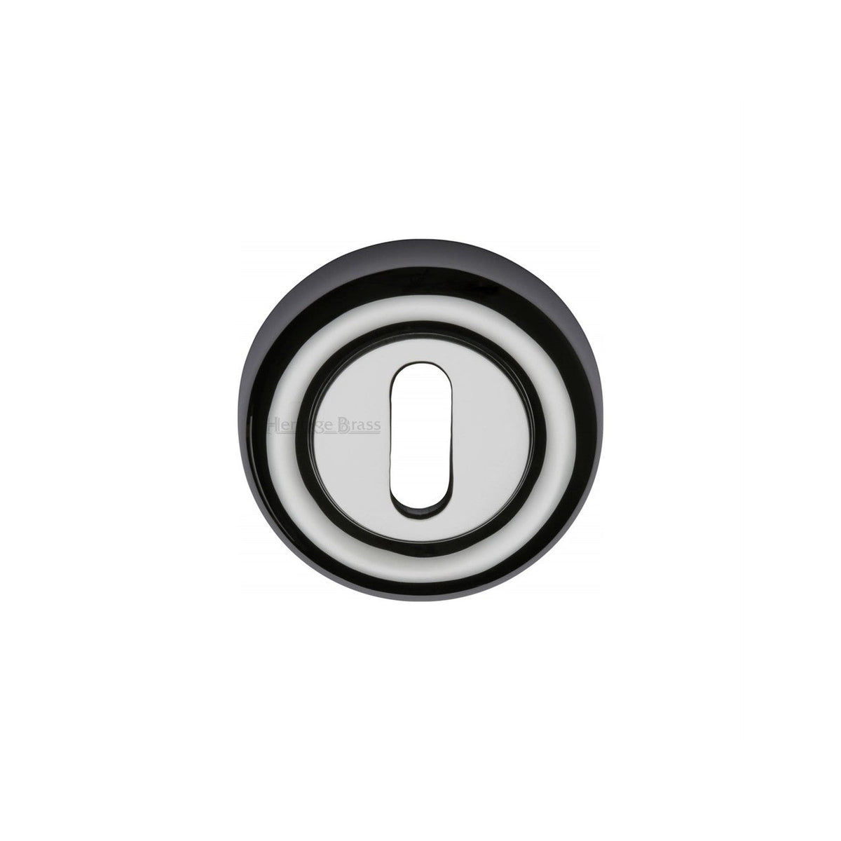 Standard Key Escutcheon Round - V6722 by M Marcus - Heritage Brass