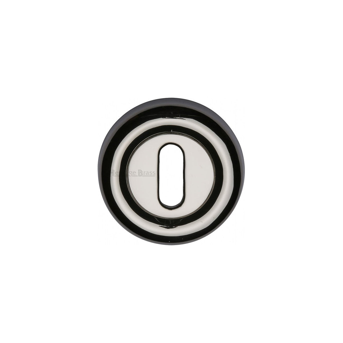 Standard Key Escutcheon Round - V6722 by M Marcus - Heritage Brass