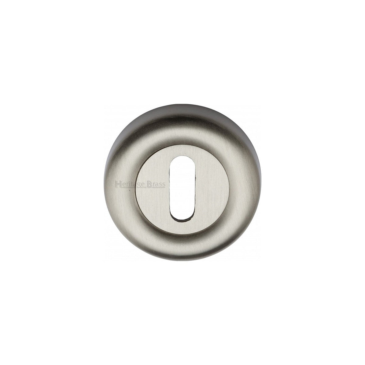 Standard Key Escutcheon Round - V6722 by M Marcus - Heritage Brass