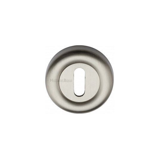 Standard Key Escutcheon Round - V6722 by M Marcus - Heritage Brass