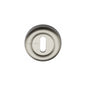 Standard Key Escutcheon Round - V6722 by M Marcus - Heritage Brass