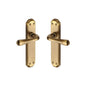 Charlbury Door Handle on Plate by M Marcus - Heritage Brass