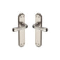 Charlbury Door Handle on Plate by M Marcus - Heritage Brass