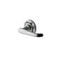 Windsor Door Handle on Round Rose by M Marcus - Heritage Brass