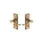 Bedford Short Door Handle on Plate by M Marcus - Heritage Brass