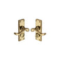 Bedford Short Door Handle on Plate by M Marcus - Heritage Brass