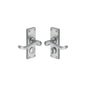 Bedford Short Door Handle on Plate by M Marcus - Heritage Brass