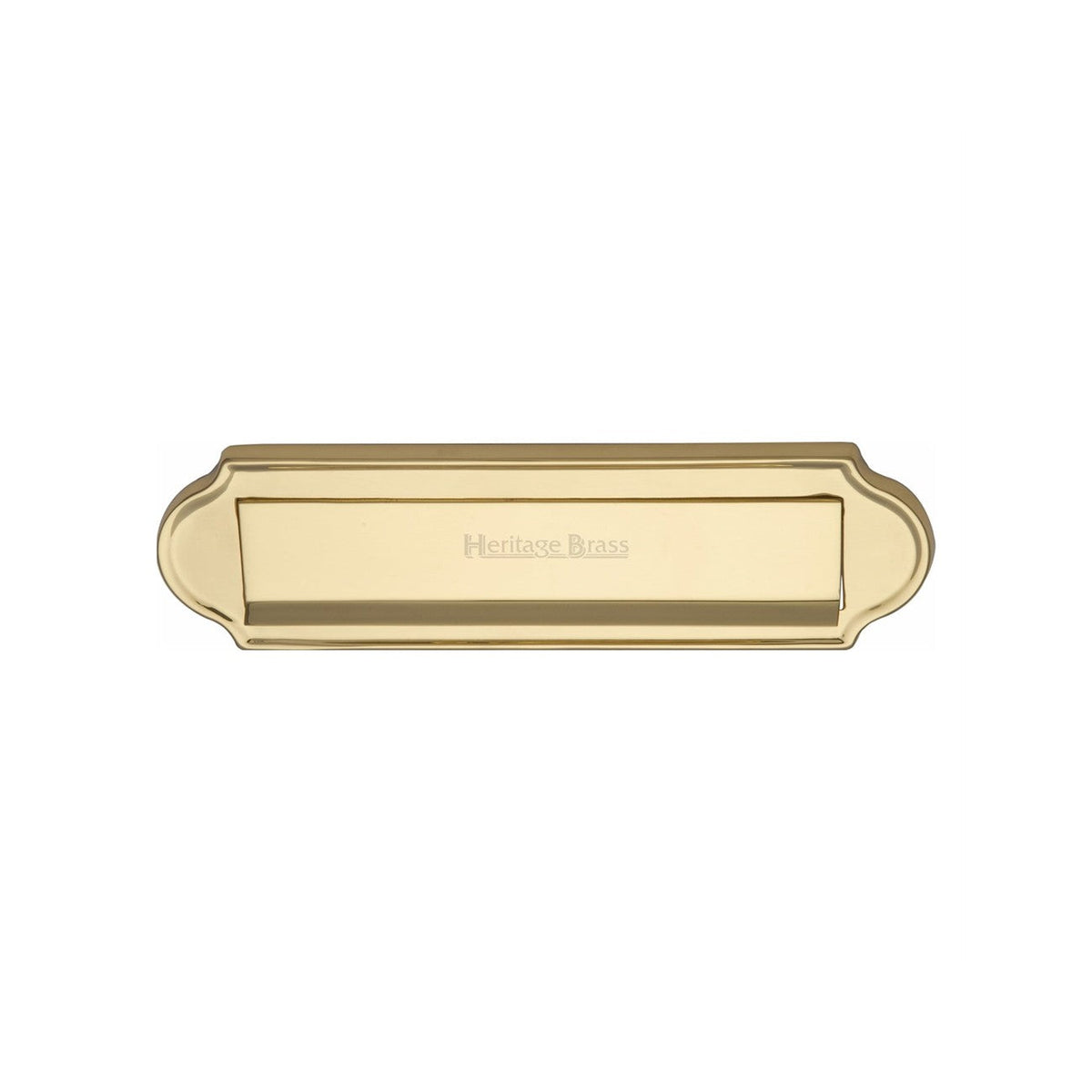 Gravity Letterplate Curved by M Marcus - Heritage Brass