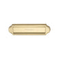 Gravity Letterplate Curved by M Marcus - Heritage Brass