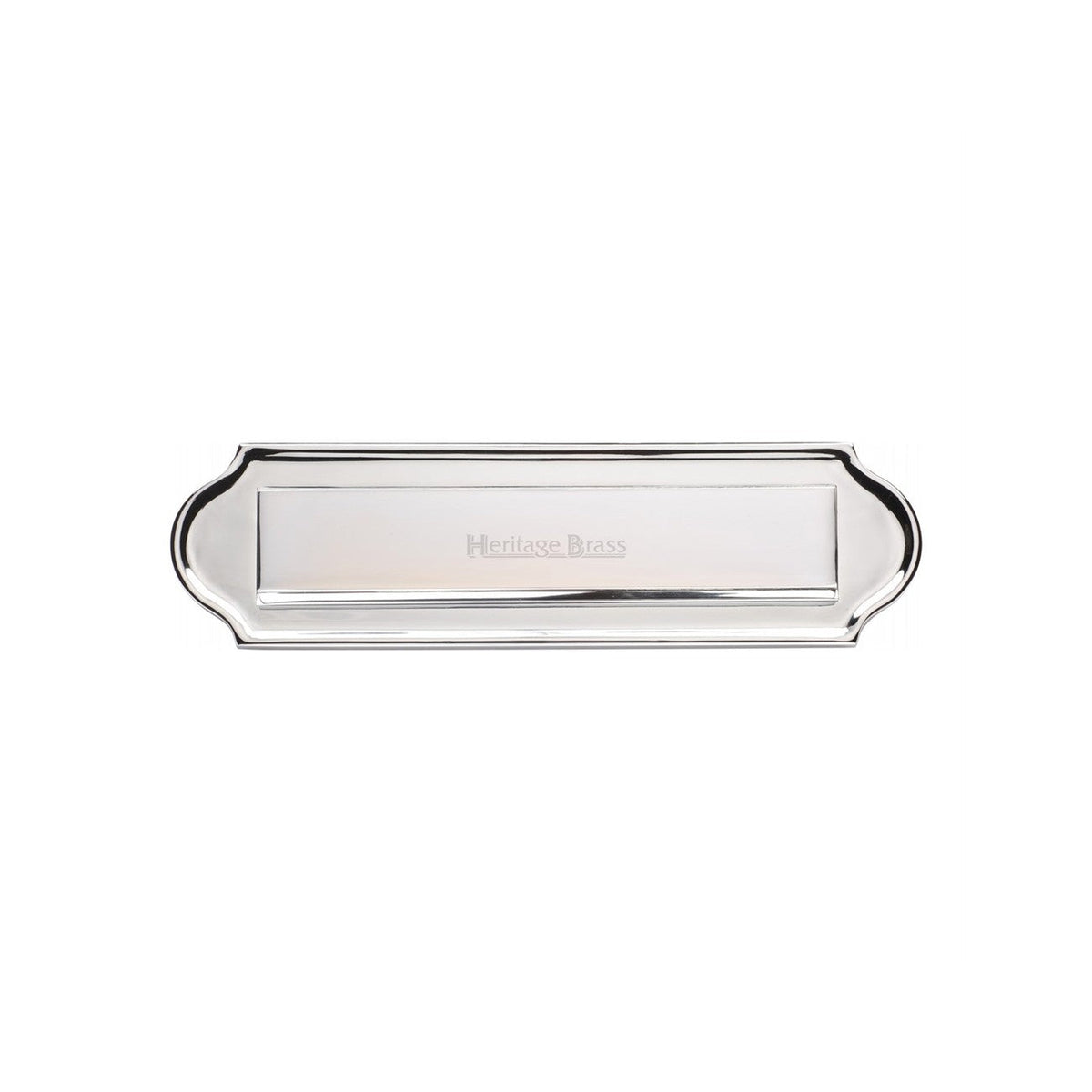 Gravity Letterplate Curved by M Marcus - Heritage Brass