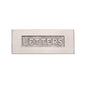 Embossed Letterplate by M Marcus - Heritage Brass