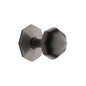 Octagon Center Door Knob by M Marcus - Heritage Brass