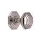 3"� Octagon Center Door Knob by M Marcus - Heritage Brass