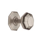 3"� Octagon Center Door Knob by M Marcus - Heritage Brass