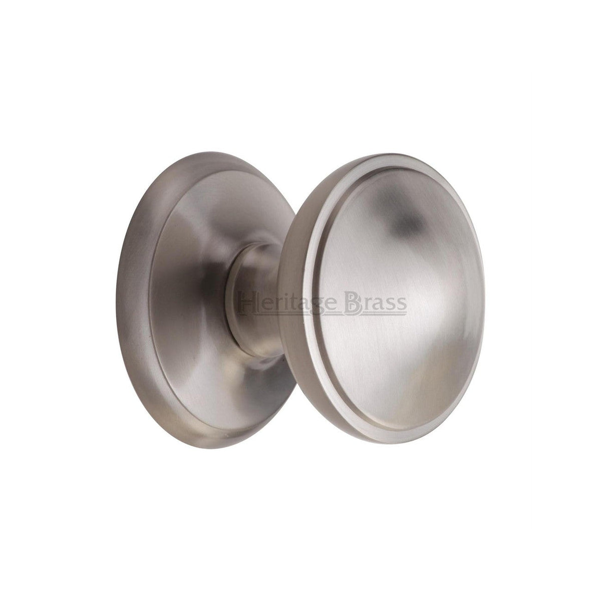 Round Centre Door Knob by M Marcus - Heritage Brass