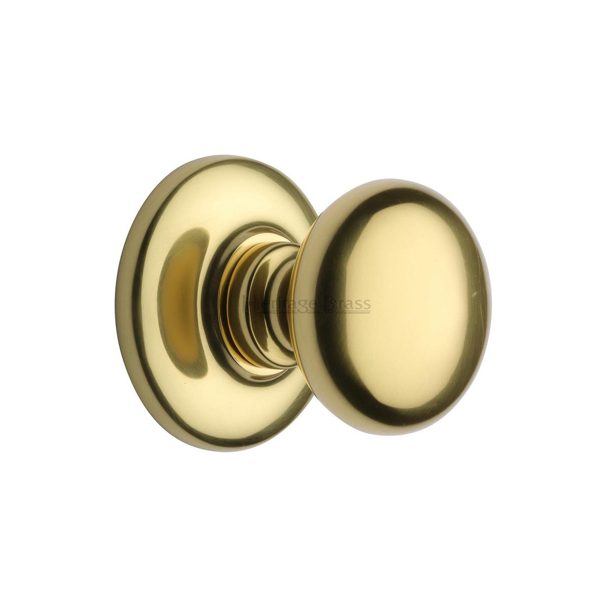 Round Center Door Knob - V901 by M Marcus - Heritage Brass