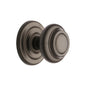 Stepped Round Centre Door Knob by M Marcus - Heritage Brass