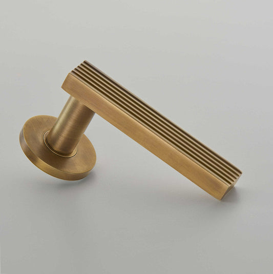 Icon Door Handle on Covered Rose